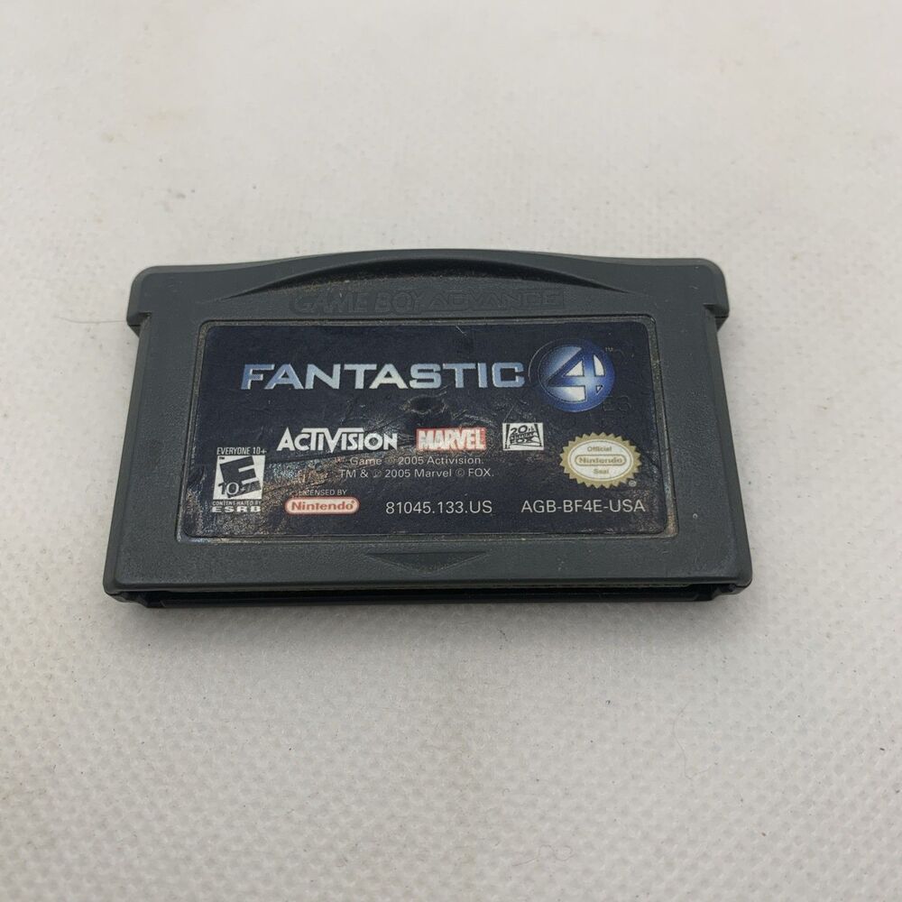 Fantastic 4 (Nintendo Gameboy Advance GBA) Cart Only